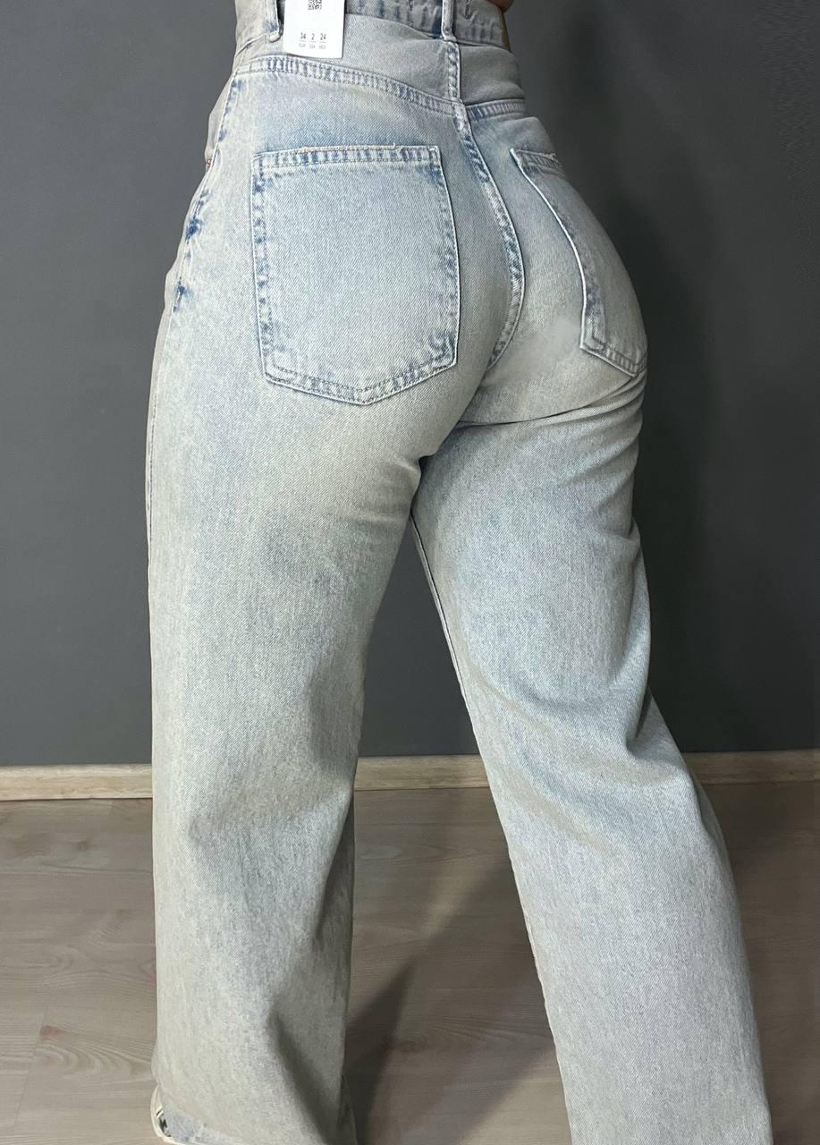 Джинси жіночі ITS Basic 3146 Loose Fit Tint вільний крій прямі р. 34 Блакитний (2242) - фото 4 Джинси жіночі ITS Basic 3146 Loose Fit Tint вільний крій прямі р. 34 Блакитний (2242) - фото 4