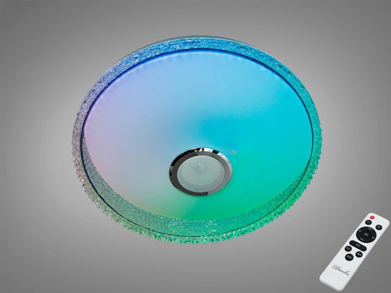 Люстра потолочная светодиодная TUYA 80Вт RGB Bluetooth Белый (2989250450)