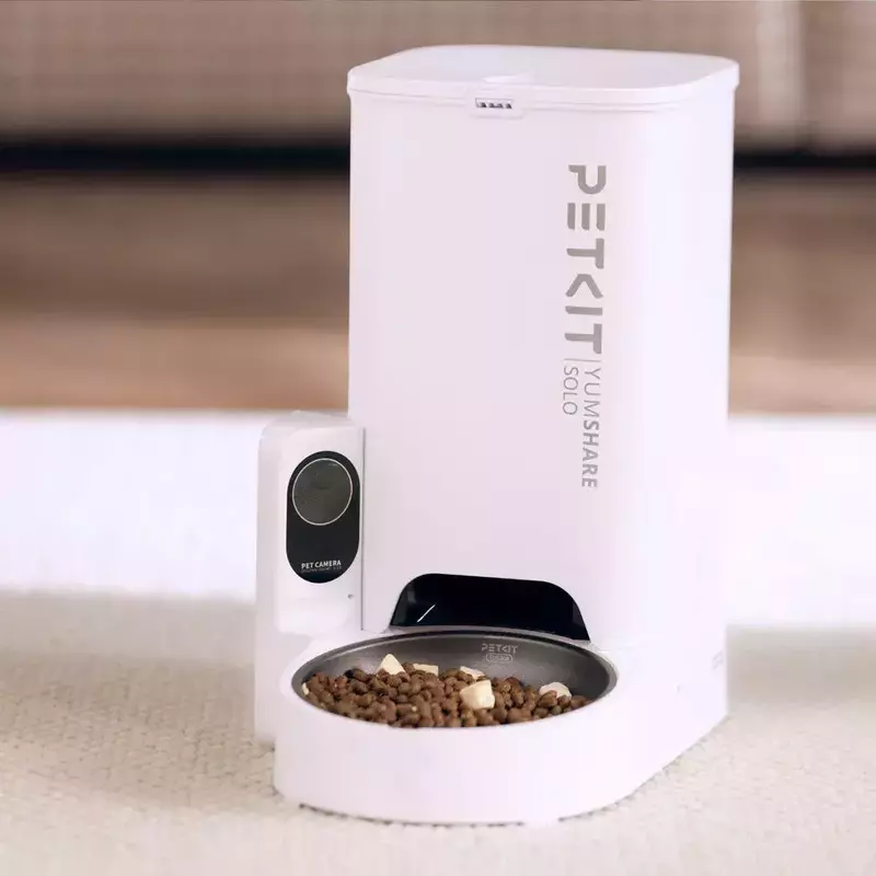 Смарт-кормушка PETKIT-Yumshare Solo With Camera Smart Pet Feeder 3 л (P571) Смарт-кормушка PETKIT-Yumshare Solo With Camera Smart Pet Feeder 3 л (P571)