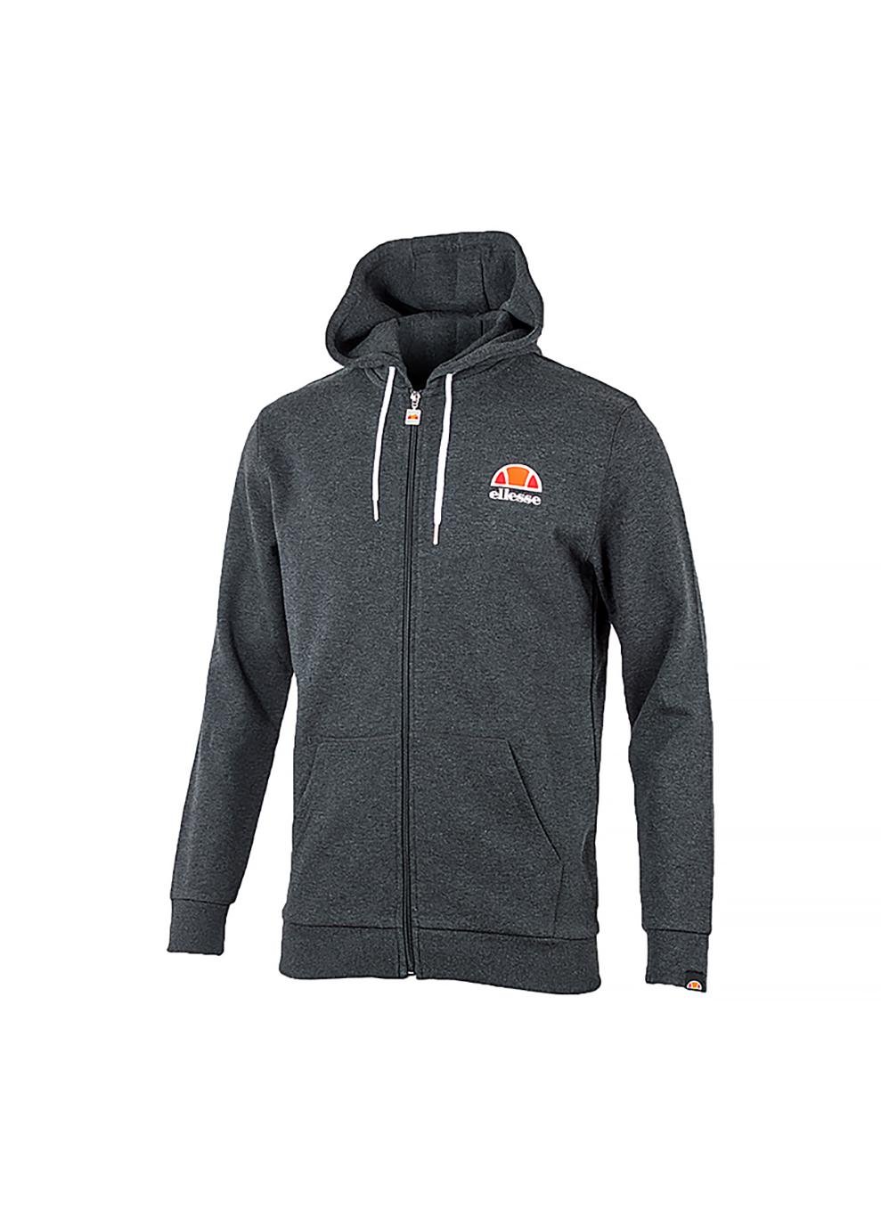 Кофта мужская Ellesse Melbourne Fz Hoody S Серый (SHC07441-DARK-GREY-MARL S)