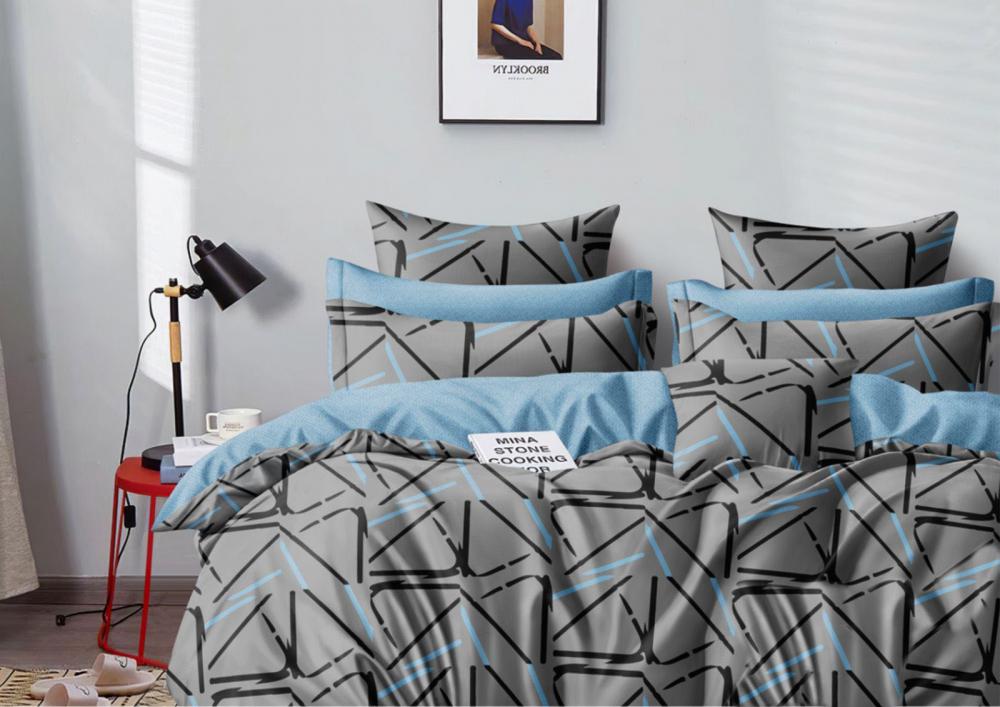 Комплект постельного белья Бруклин двуспальный сатин (1920527711)