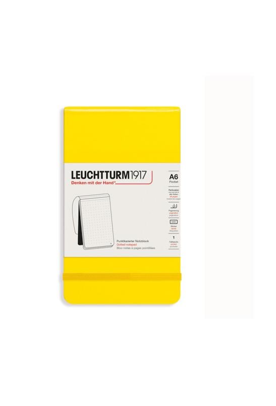 Блокнот репортерський Leuchtturm1917 кишеньковий крапка Чорний (364411)