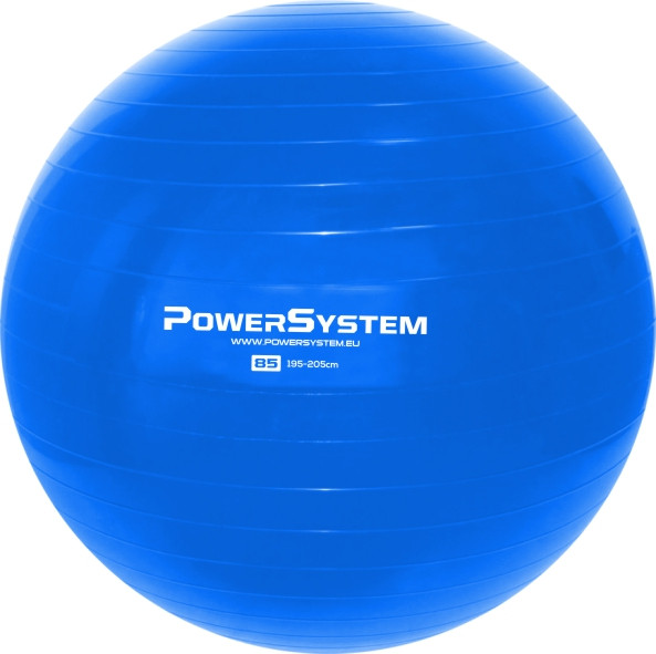 М'яч для фітнесу і гімнастики Power System PS-4018 85 см Blue