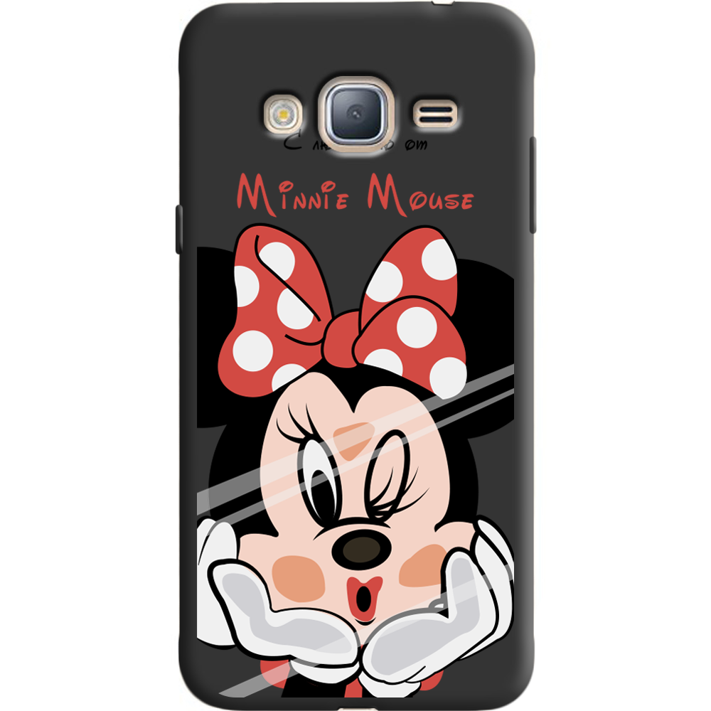 Чехол BoxFace Samsung J320 Galaxy J3 Lady M Черный силикон (24962-cc59-36110)