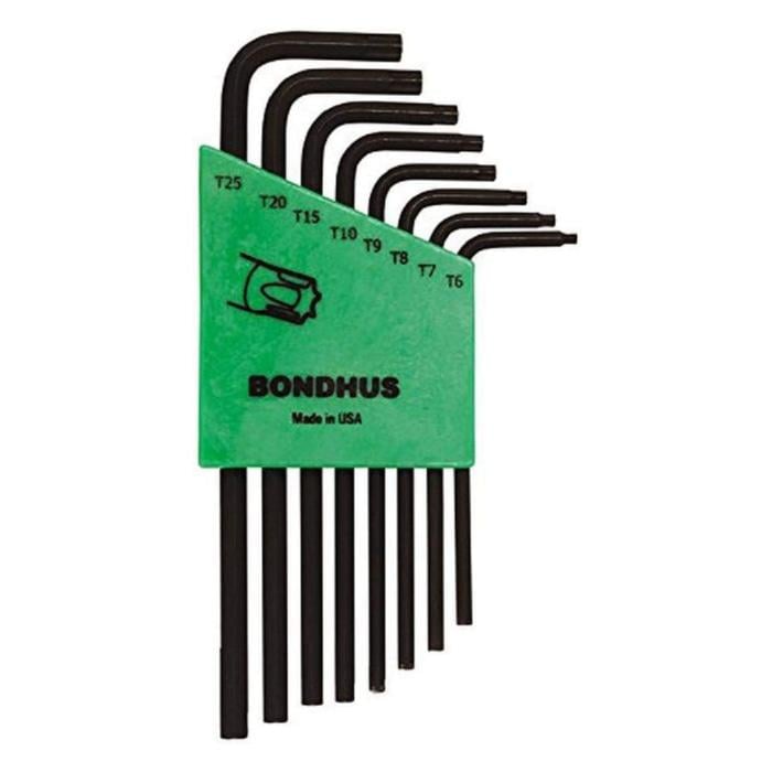 Набор ключей Bondhus TORX 8 шт. T6/T7/T8/T9/T10/T15/T20/T25 (15047)