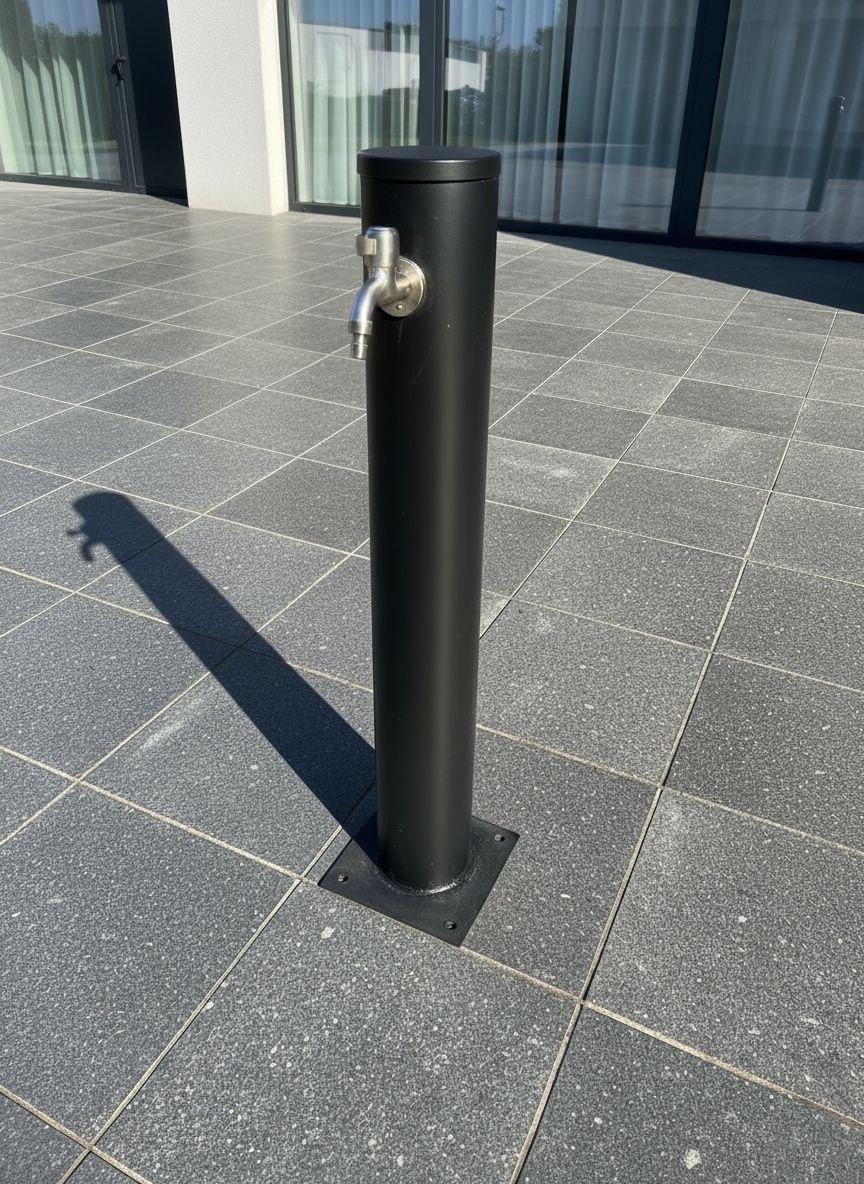 Садова колонка кругла Ø 133 мм для підключення до системи водопостачання 900 мм (2764217005)