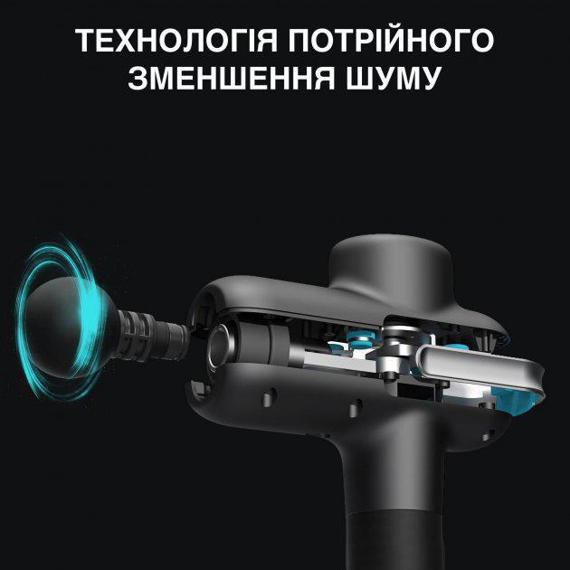 Перкуссионный массажер для тела и мышц Booster U1 Lightsaber 2 Black - фото 5 Перкуссионный массажер для тела и мышц Booster U1 Lightsaber 2 Black - фото 5