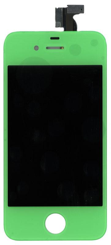 Матрица с тачскрином для телефона Apple iPhone 4S Зеленый