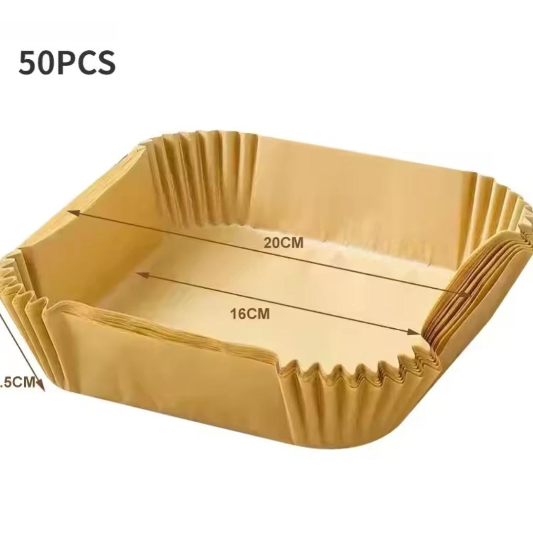 Форми паперові для аерогриля квадратні 50 шт. 16/20х4,5 см - фото 6 Форми паперові для аерогриля квадратні 50 шт. 16/20х4,5 см - фото 6