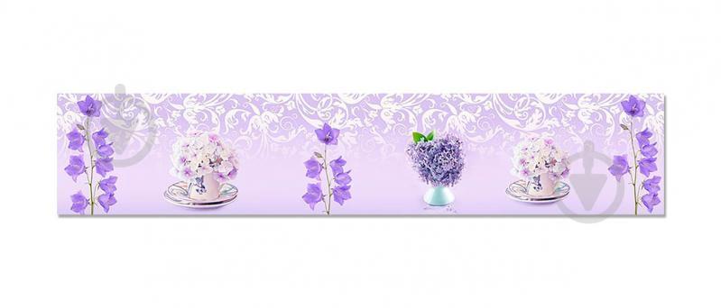 Наклейка вінілова фартух кухонний Zatarga "Дзвіночки" 600х3000 мм (Z181306/2) Наклейка вінілова фартух кухонний Zatarga "Дзвіночки" 600х3000 мм (Z181306/2)