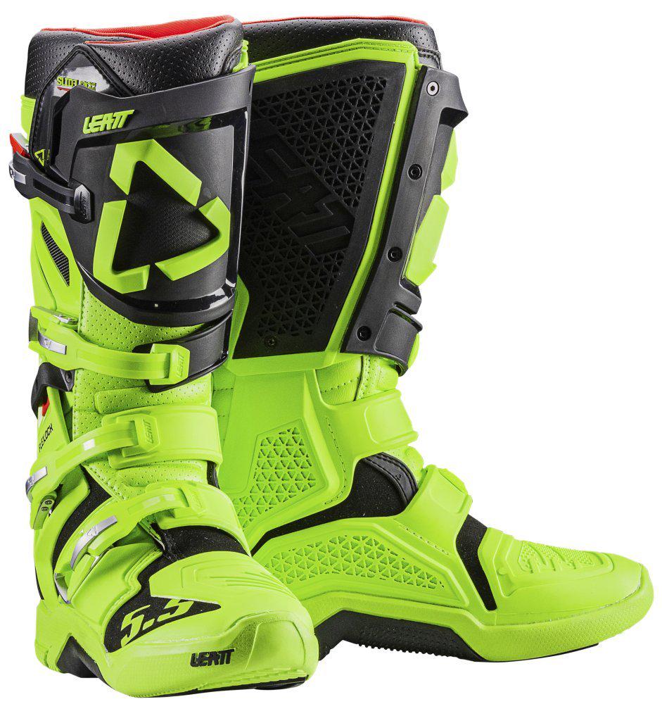 Мотоботы Leatt 5.5 FlexLock Boot Lime р. 9/41 Green (49423)