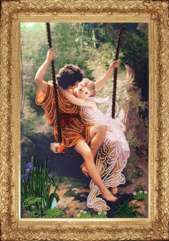 Набір для вишивання бісером BUTTERFLY 821 Весна After П'єра Огюста Кота 37х24 см (821)