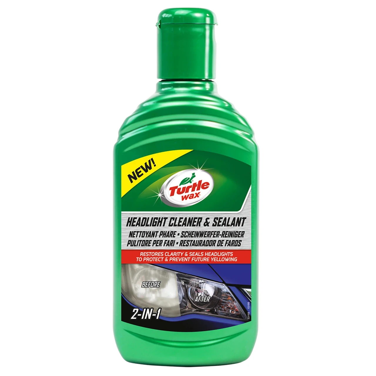 Полироль-реставратор для фар TURTLE WAX HEADLIGHT RESTORER 300 мл