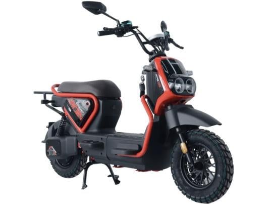 Электроскутер двухместный Crosser CR4 Pro 1200W 76,8V/30Ah Красный