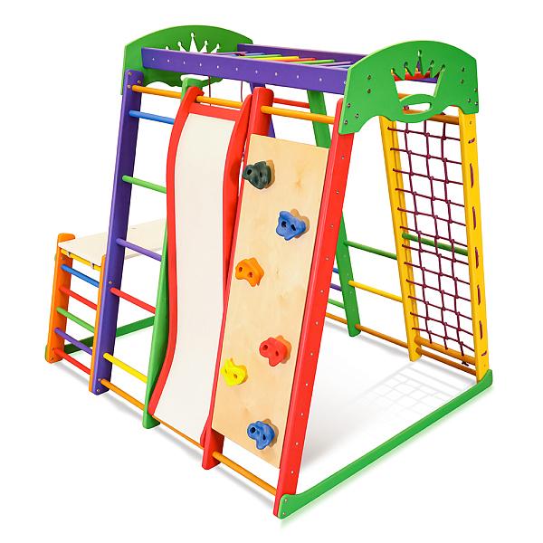 Спортивный комплекс для дома SportBaby Акварелька Sky Plus 1-2 (ASportBaby65)