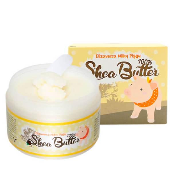 Крем-бальзам с маслом ши Elizavecca Milky Piggy Shea Butter 100% 88 мл