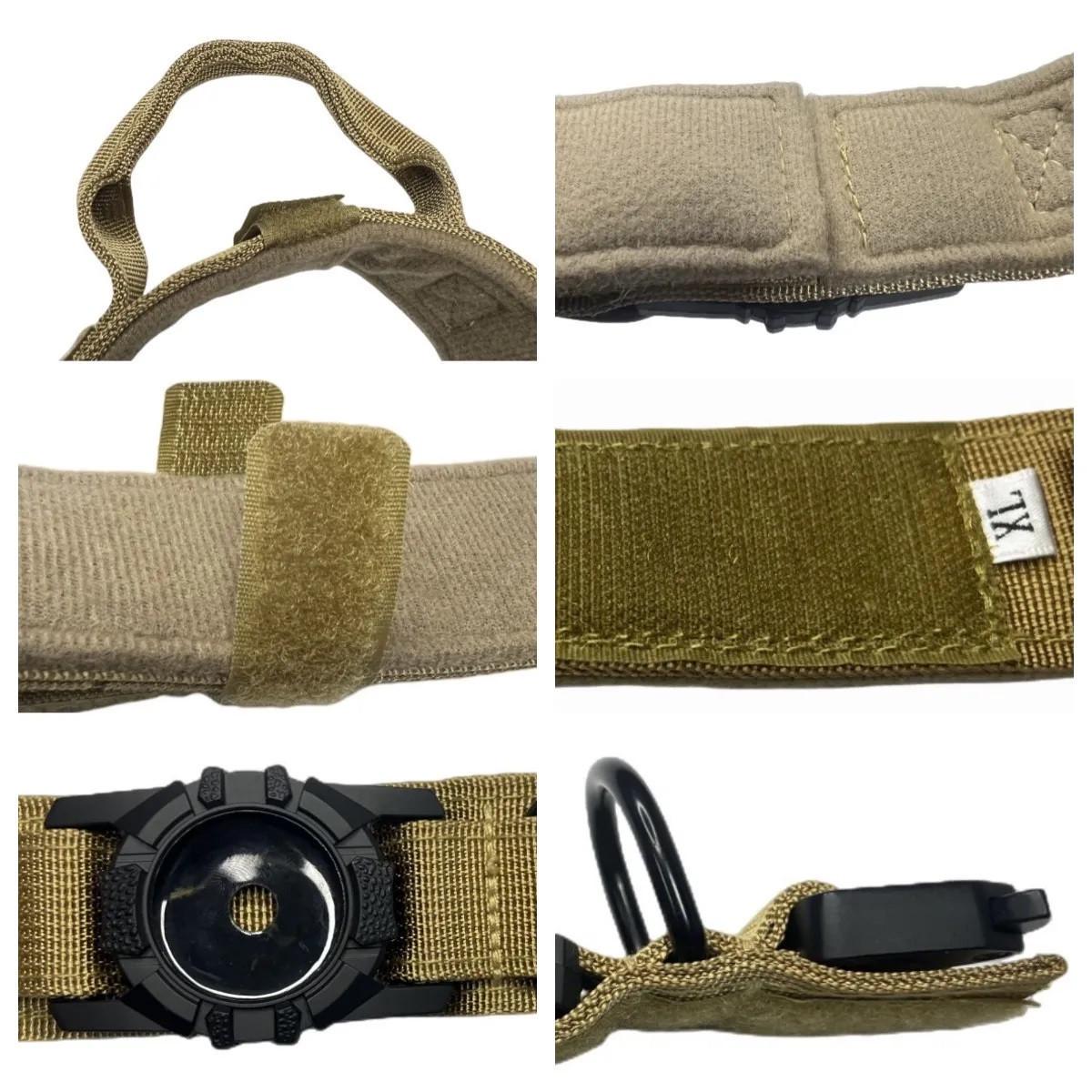 Ошейник для собак AirPet с креплением для AirTag нейлоновый с металлической пряжкой-фастекс L 42-54 см Коричневый (2058153037) - фото 9 Ошейник для собак AirPet с креплением для AirTag нейлоновый с металлической пряжкой-фастекс L 42-54 см Коричневый (2058153037) - фото 9