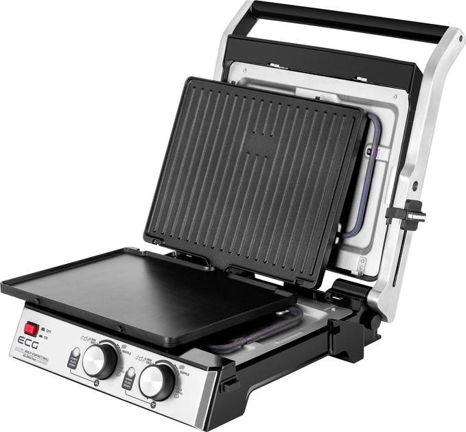 Гриль электрический контактный ECG KG 2033 Duo Grill&Waffle 2в1 2000 Вт (100213) - фото 2