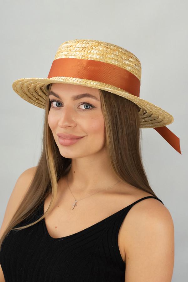 Шляпа женская соломенная Braxton Патрисия Бежевый (1709)