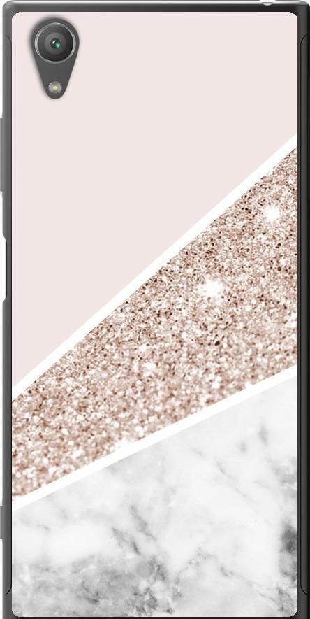 Чехол на Sony Xperia XA1 Plus G3412 Пастельный мрамор (4342u-1129-42517)