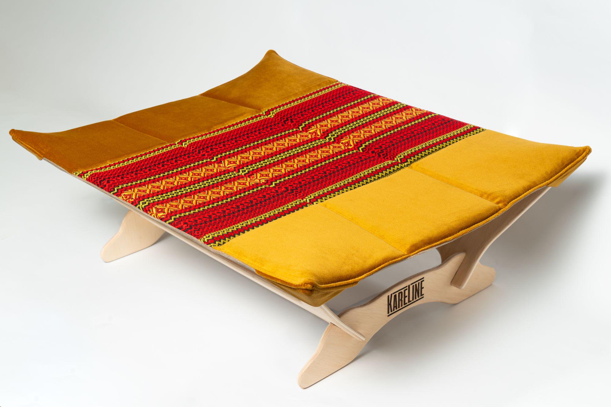 Лежанка-гамак Берегиня 52х43х16 см (30044/8) - фото 1 Лежанка-гамак Берегиня 52х43х16 см (30044/8) - фото 1