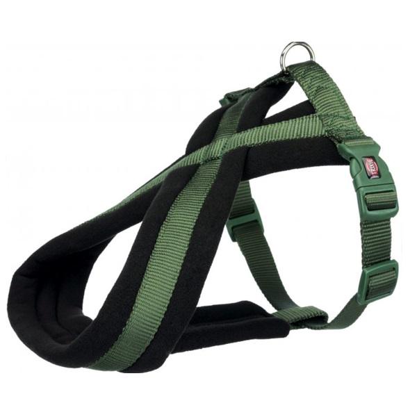 Шлея для собак Trixie Premium туристическая M–L 50–80 см 25 мм Оливковый (4053032021877)