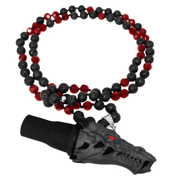 Мундштук персональный LAVART Dragon Red/Black (22539)