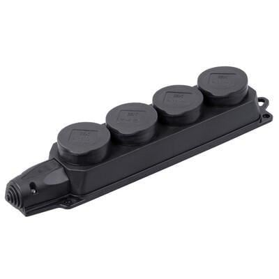 Розетка переносная УЭК OMEGA РБ34-1-0м 4 места с защитной крышкой 16A IP44 (PKR64-016-2-UA) Розетка переносная УЭК OMEGA РБ34-1-0м 4 места с защитной крышкой 16A IP44 (PKR64-016-2-UA)