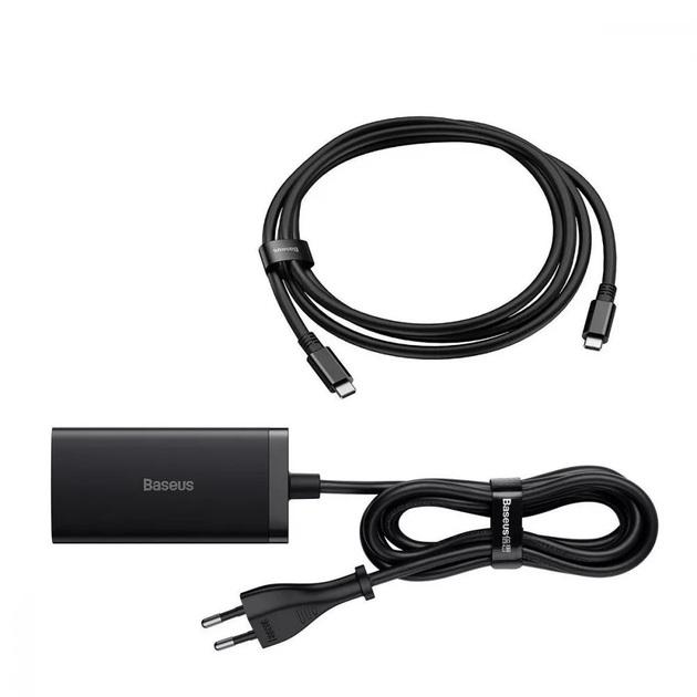 Зарядний пристрій Baseus GaN5 Pro 67W USB/Type-C/HDMI 1,5 м Кабель USB-C 100W - фото 2