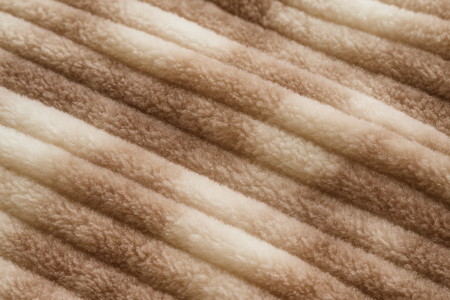 Плед флисовый полуторный Волна 160х210 см Бежево-молочный (F-1-106-80/milky) - фото 4 Плед флисовый полуторный Волна 160х210 см Бежево-молочный (F-1-106-80/milky) - фото 4