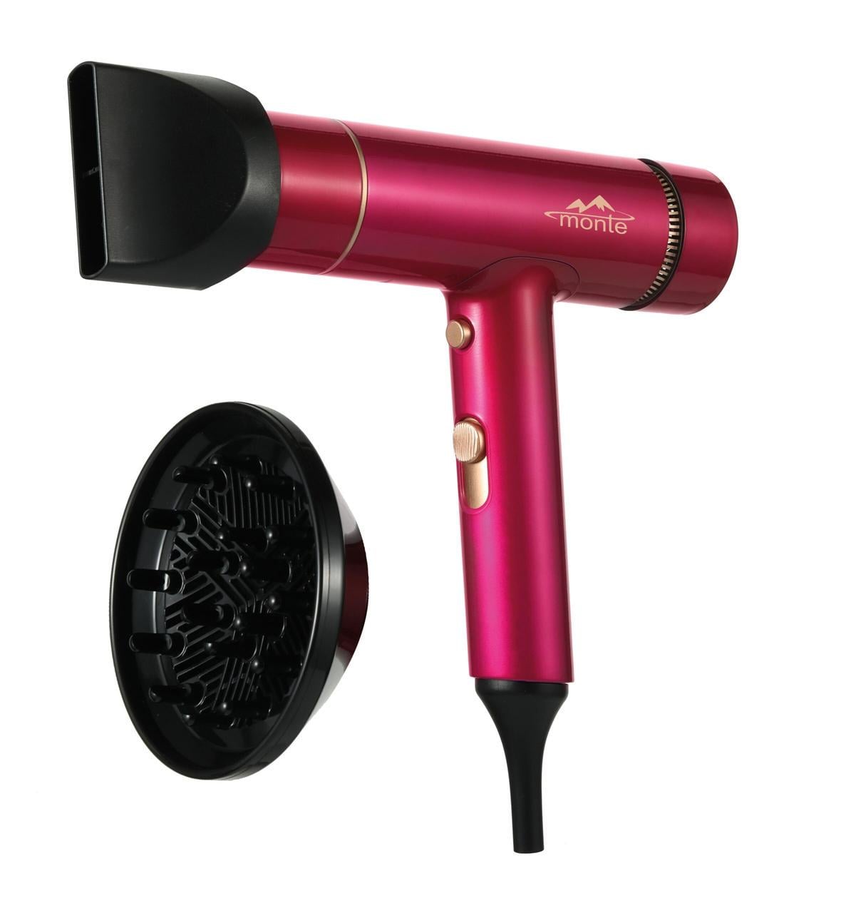 Фен Monte MT-5230 2 режима/холодный воздух/диффузор/концентратор 2000 Вт Розовый (33348769) Фен Monte MT-5230 2 режима/холодный воздух/диффузор/концентратор 2000 Вт Розовый (33348769)