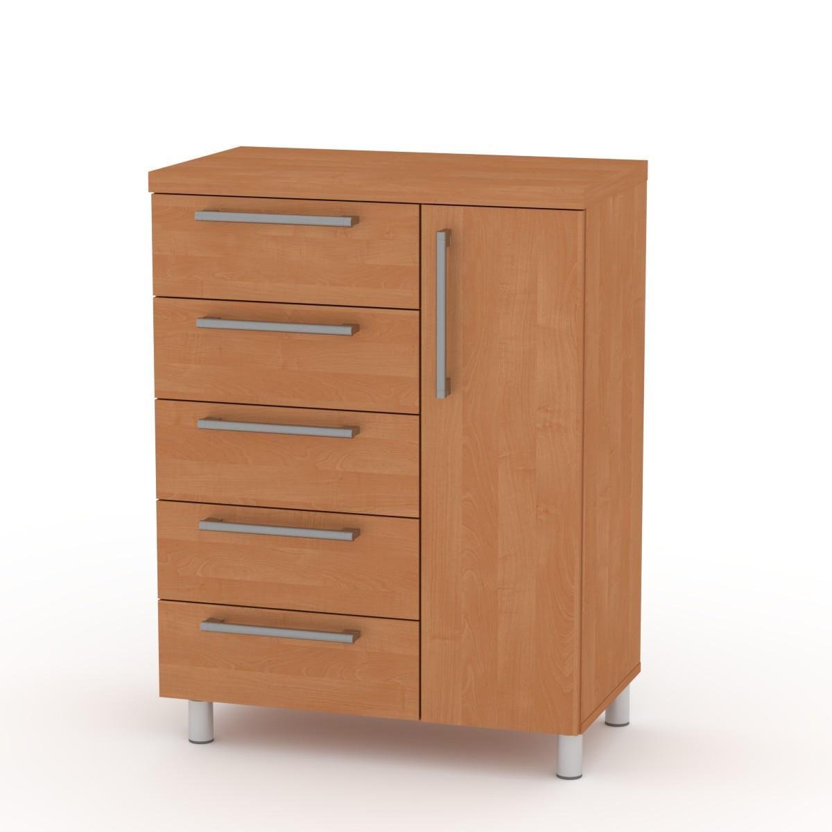 Комод-тумба МеблиКо 1 МГ-2 70х40х93 см Ольха (k-1482-8) - фото 1 Комод-тумба МеблиКо 1 МГ-2 70х40х93 см Ольха (k-1482-8) - фото 1