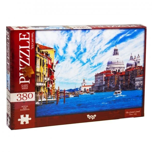Пазли Danko Toys Гранд-канал Венеція Італія s C380-04-02 380 шт.