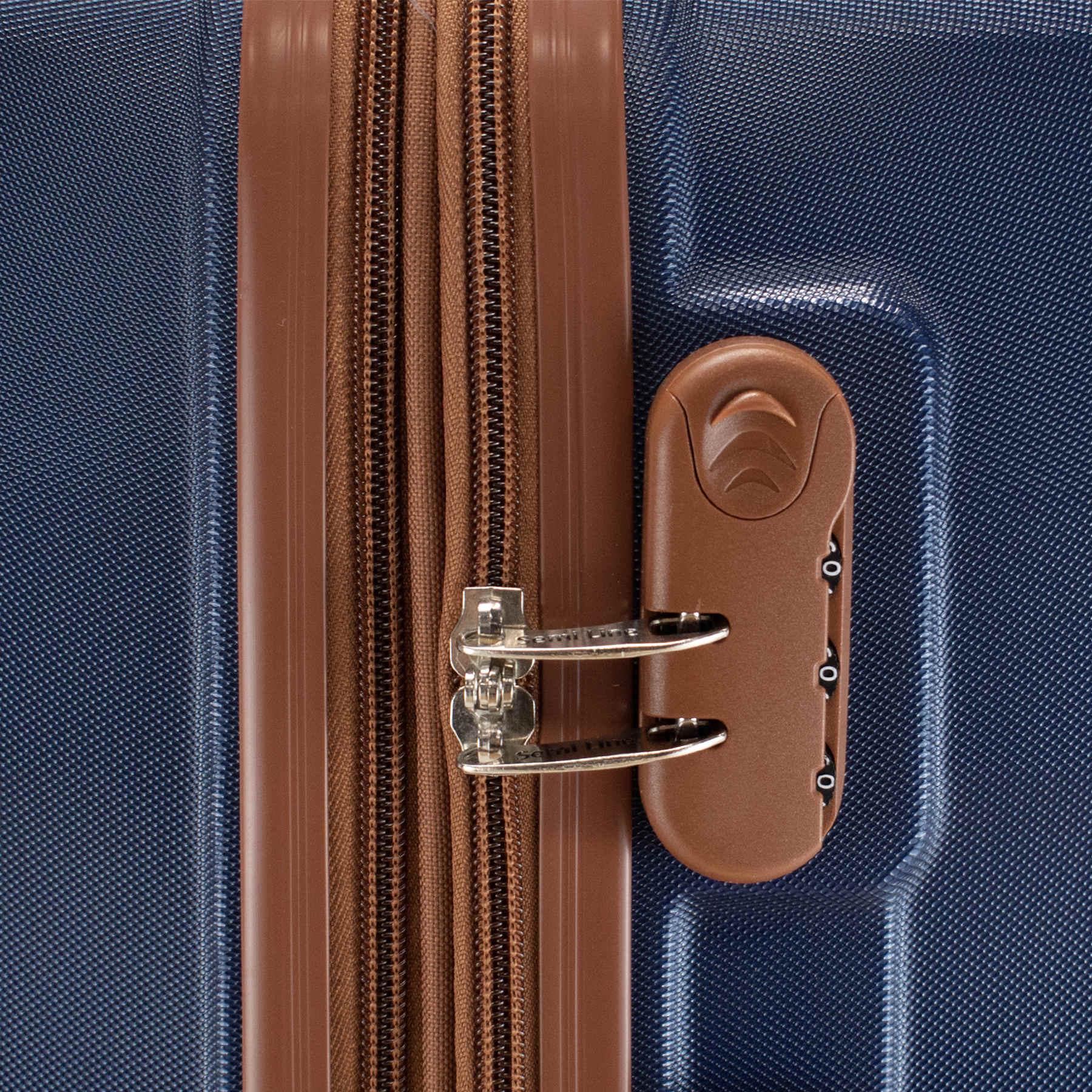 Валіза Semi Line 24" M Navy (T5643-2) - фото 7 Валіза Semi Line 24" M Navy (T5643-2) - фото 7