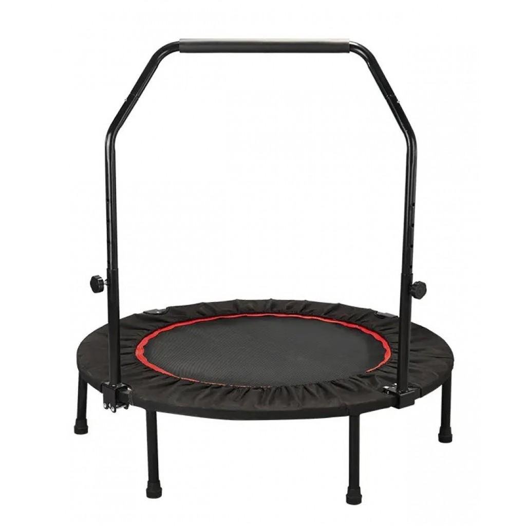 Батут с перилами Atleto KRB06 121 см Черный (2100015912)