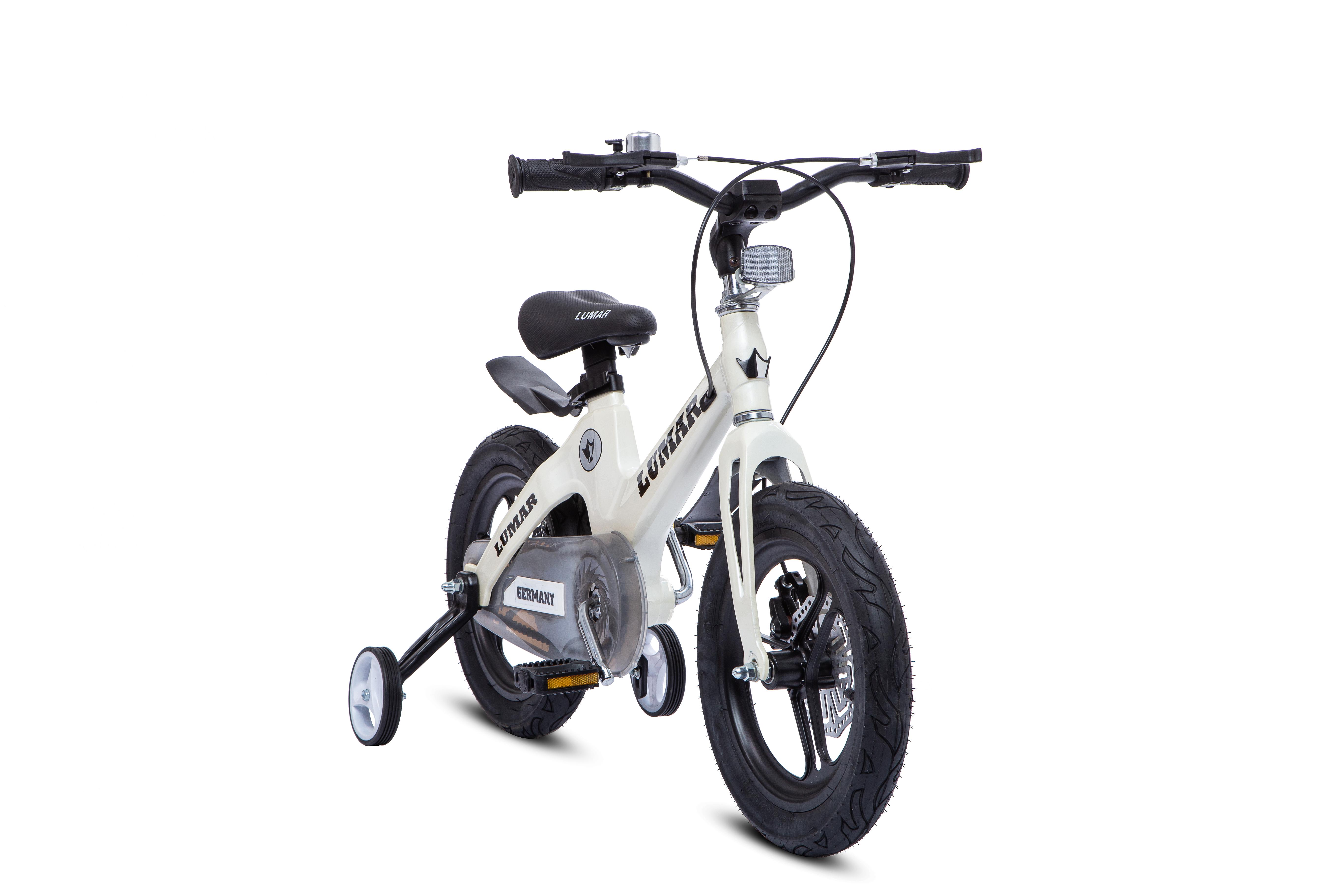 Магнієвий дитячий велосипед LUMAR 16'' Білий перламутр (1602) - фото 3 Магнієвий дитячий велосипед LUMAR 16'' Білий перламутр (1602) - фото 3