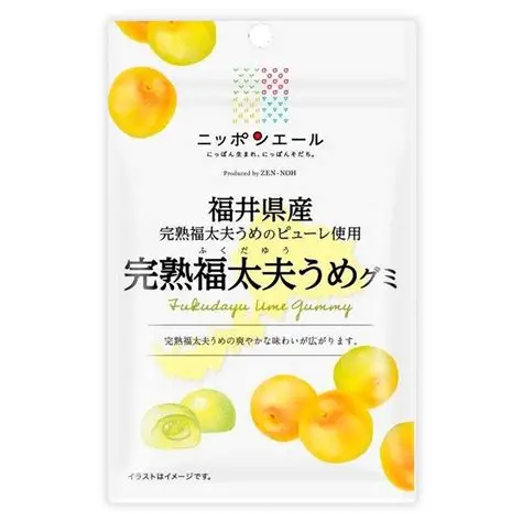Желейки со вкусом сливы ZEN-NOH Gummy Fukudayu Ume 40 г
