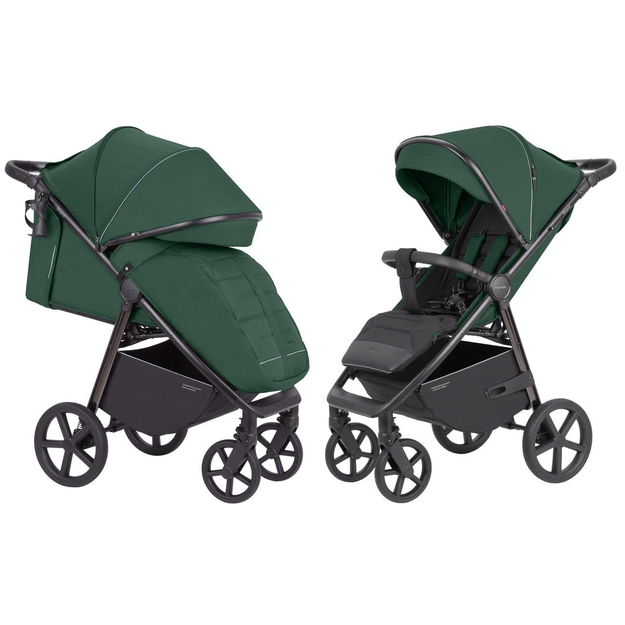 Коляска прогулочная Carrello Bravo CRL-5515 Palm Green 2024 NF (1)