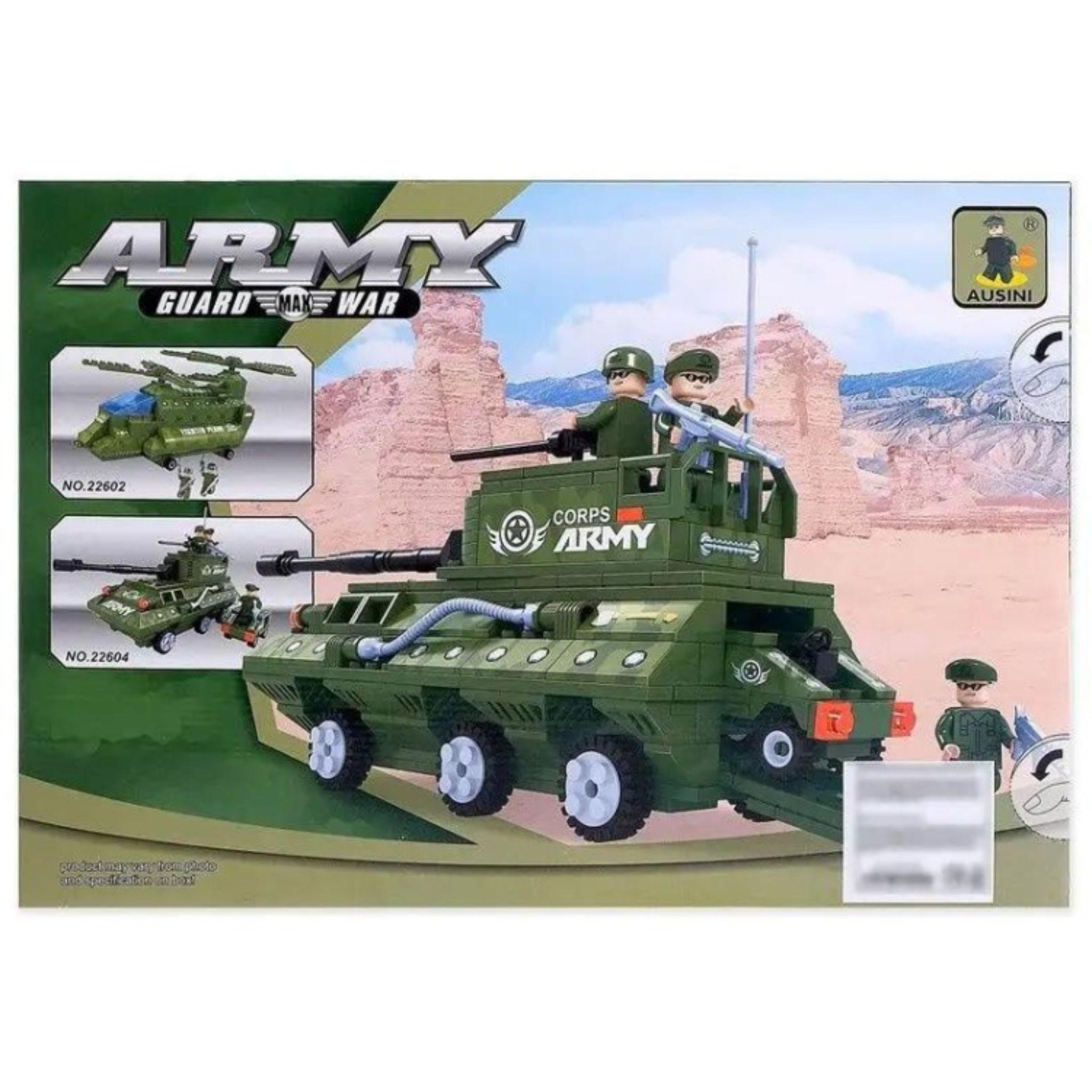 Конструктор Ausini Army Танк Hakki 22604 325 деталей 2 фігурки (29439011) - фото 2 Конструктор Ausini Army Танк Hakki 22604 325 деталей 2 фігурки (29439011) - фото 2