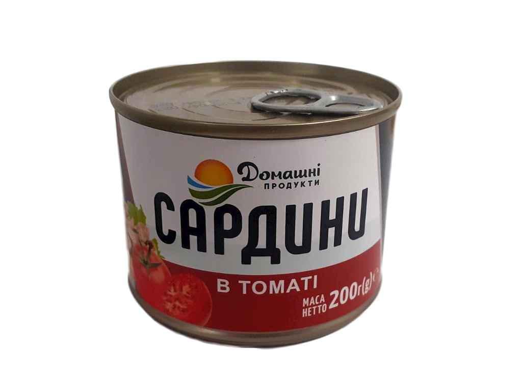 Сардина Домашние продукты 200 г в томатном соусе (963343)