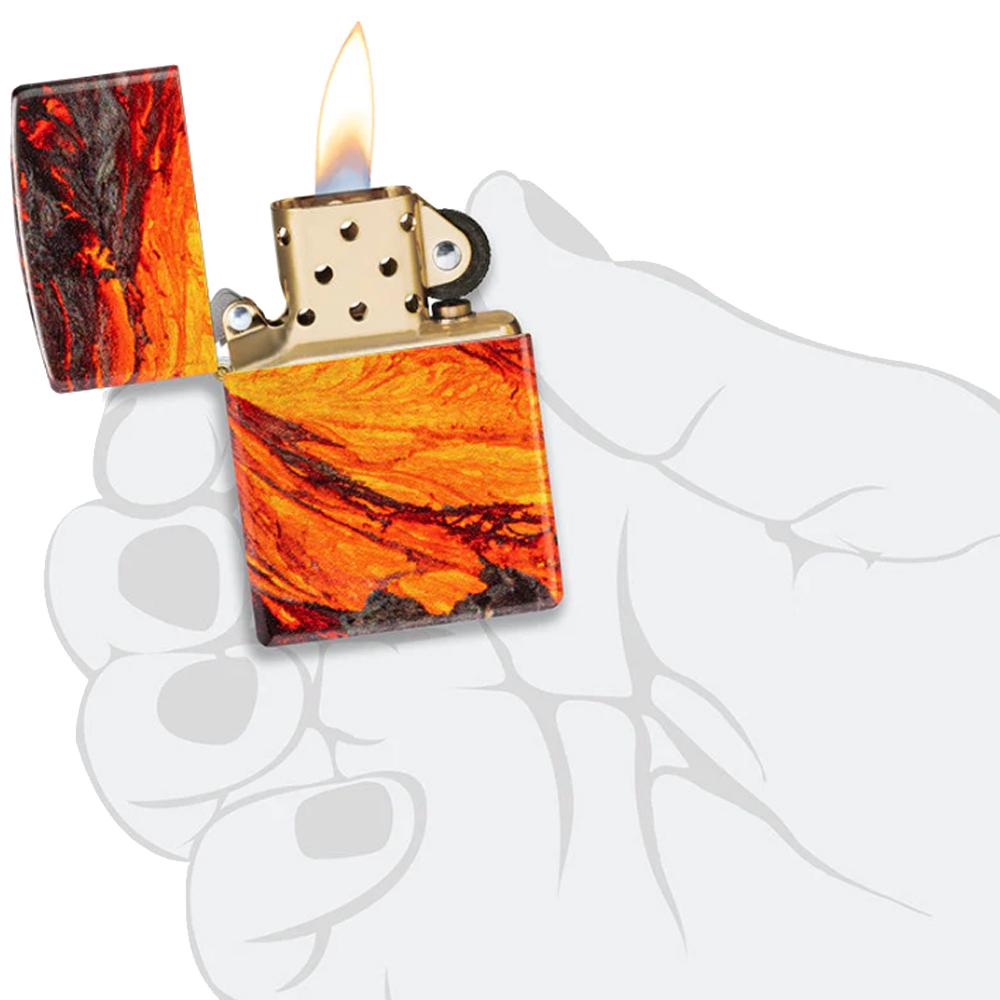 Запальничка ZIPPO Lava Flow Design (48622) - фото 6