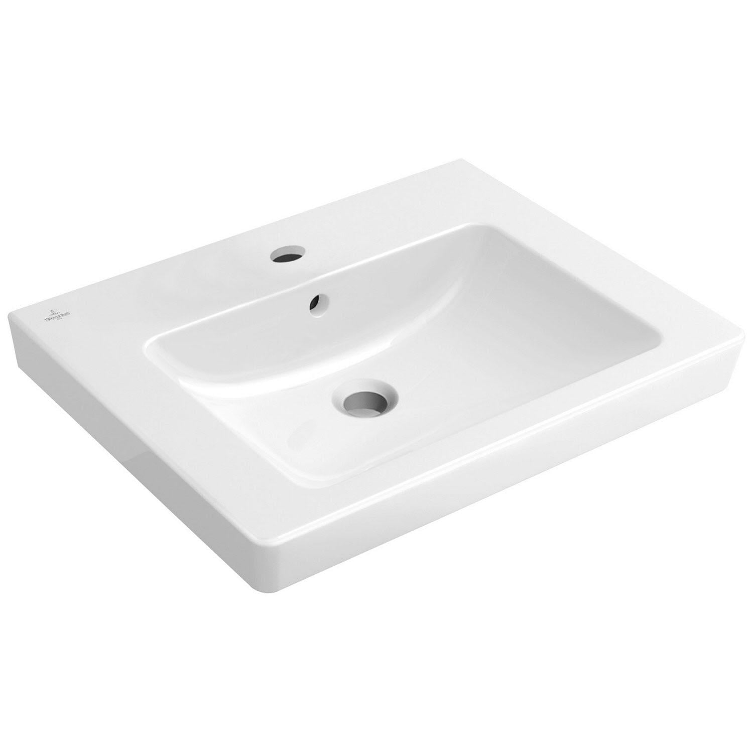 Умывальник подвесной Villeroy&Boch Subway 2.0 71136001 600x470x150 мм Белый (116080)