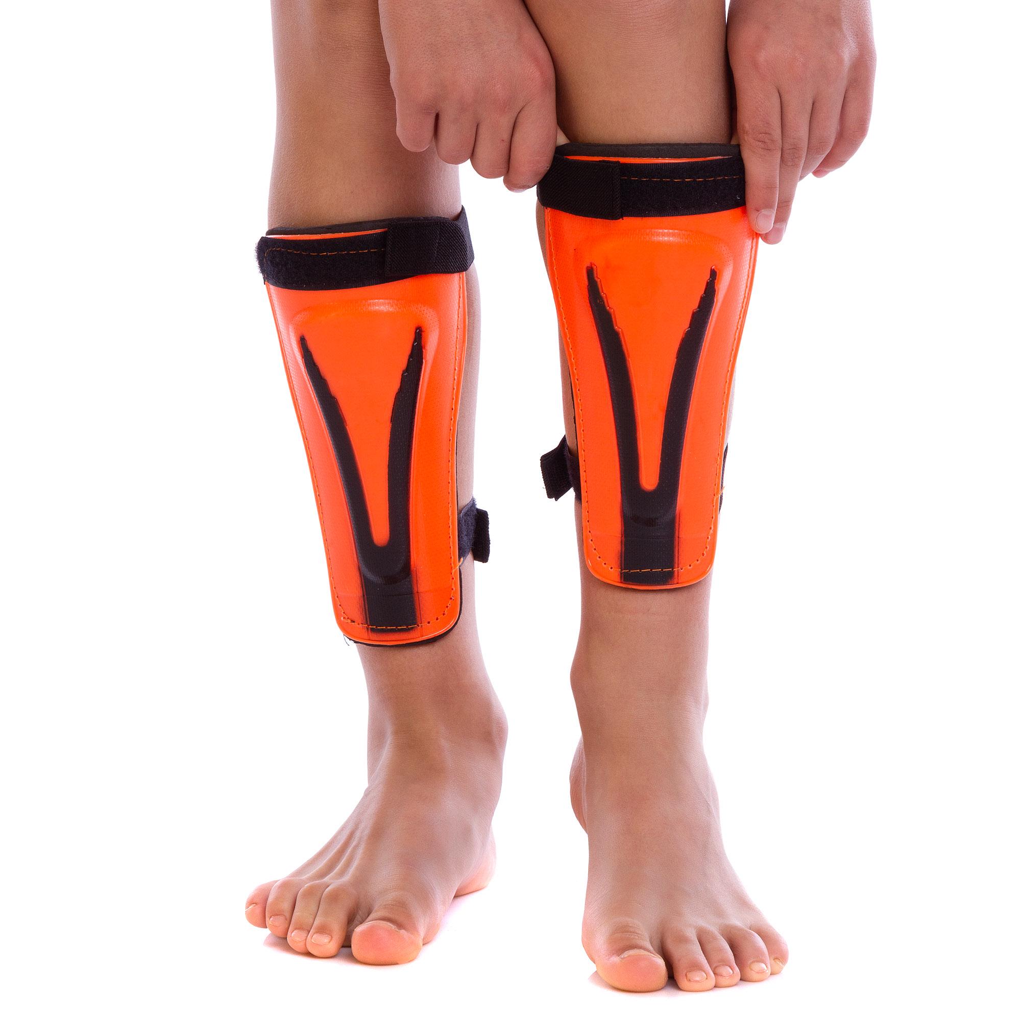 Щитки футбольные детские SP-Sport S Оранжевый (31773471)