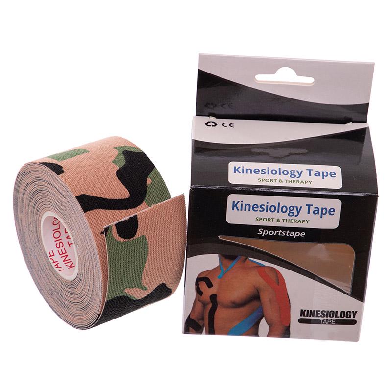Тейп кинезио BC-0474 3,8 см Камуфляж (35429022)