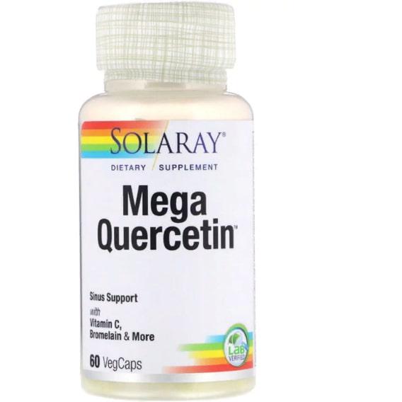 Кверцетин Solaray Mega Quercetin 60 капс. (SOR-44686)