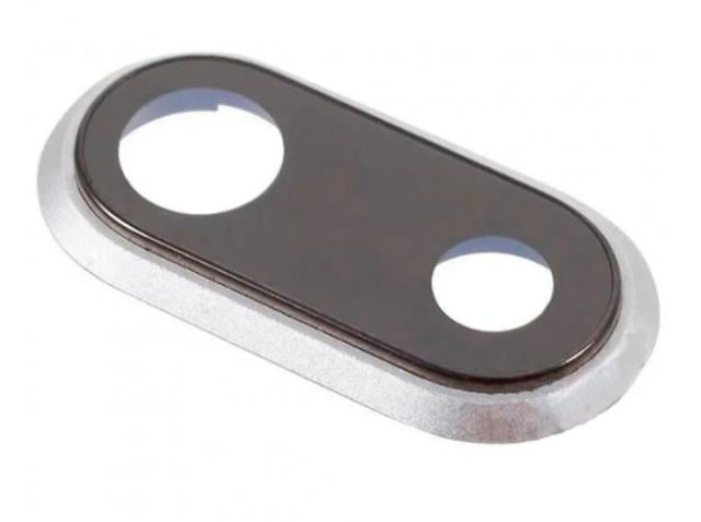 Стекло на камеру для телефона Iphone 8 Plus with frame Silver (10289000)