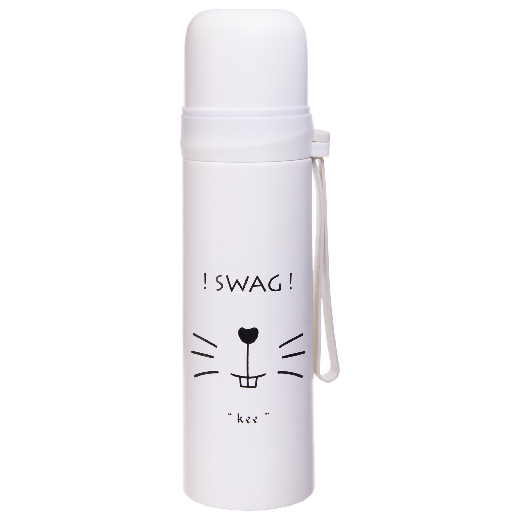 Термос SP-Sport Animals 500 мл Білий (2105)