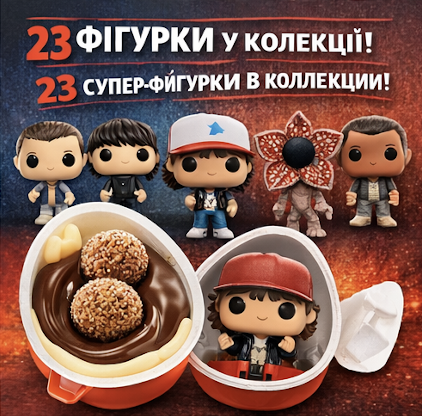 Stranger Things Kinder Joy キンダージョイ 10個 ᐉ Сюрприз Kinder Joy Stranger Things 10 шт. (kinder10.1) • Купить