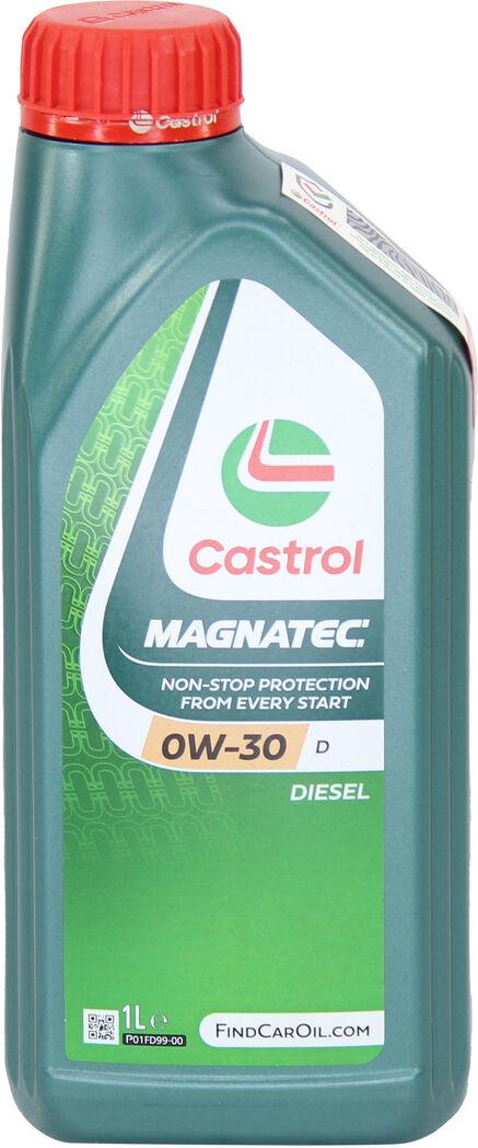 Моторное масло бензин/дизель Castrol Magnatec 0W-30 D 1 л (15F67C)