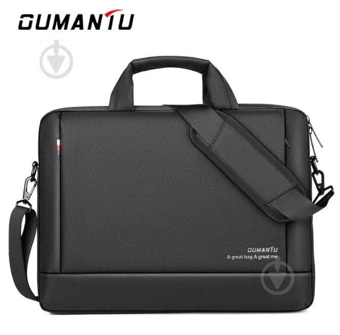 Сумка для ноутбука або документів 15,6" Dumantu Чорна (код: IBN017B)